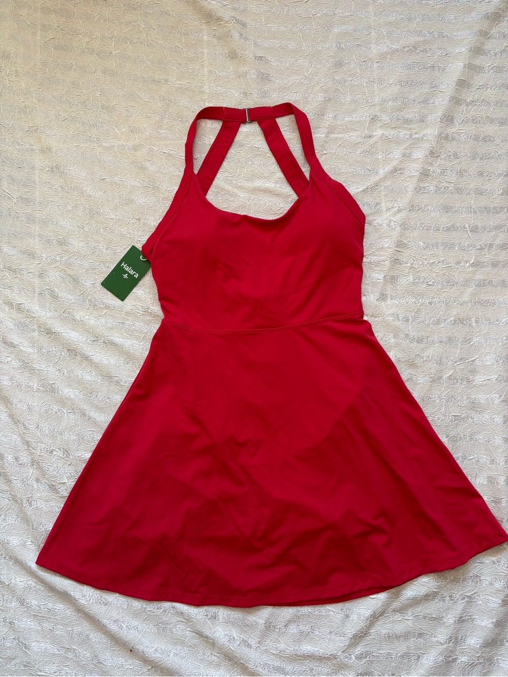 NWT HALARA - Bright Red Active Tennis Dress - Large